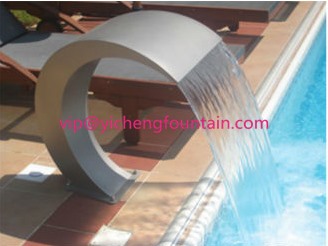 pool waterfall nozzles