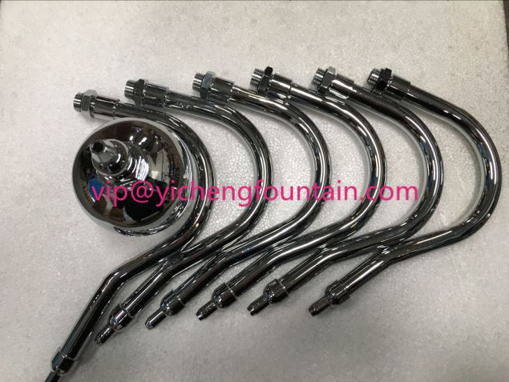European Rotation Water Fountain Nozzles