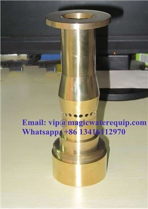 Customized Brass Foam Spray Fountain Nozzle